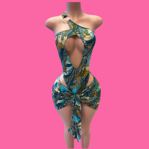 Burning Blue Sexy Luxury set